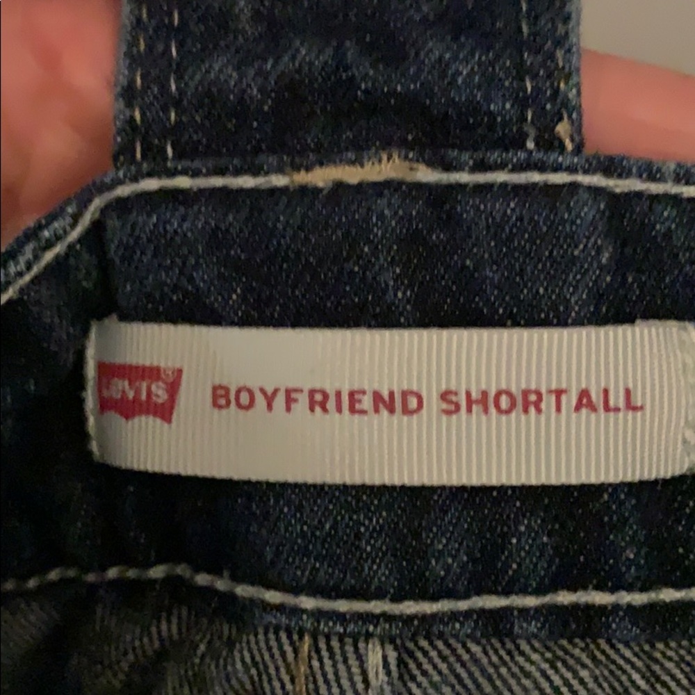 Levi’s Boyfriend Shortall Sz 10 - Picture 3 of 5
